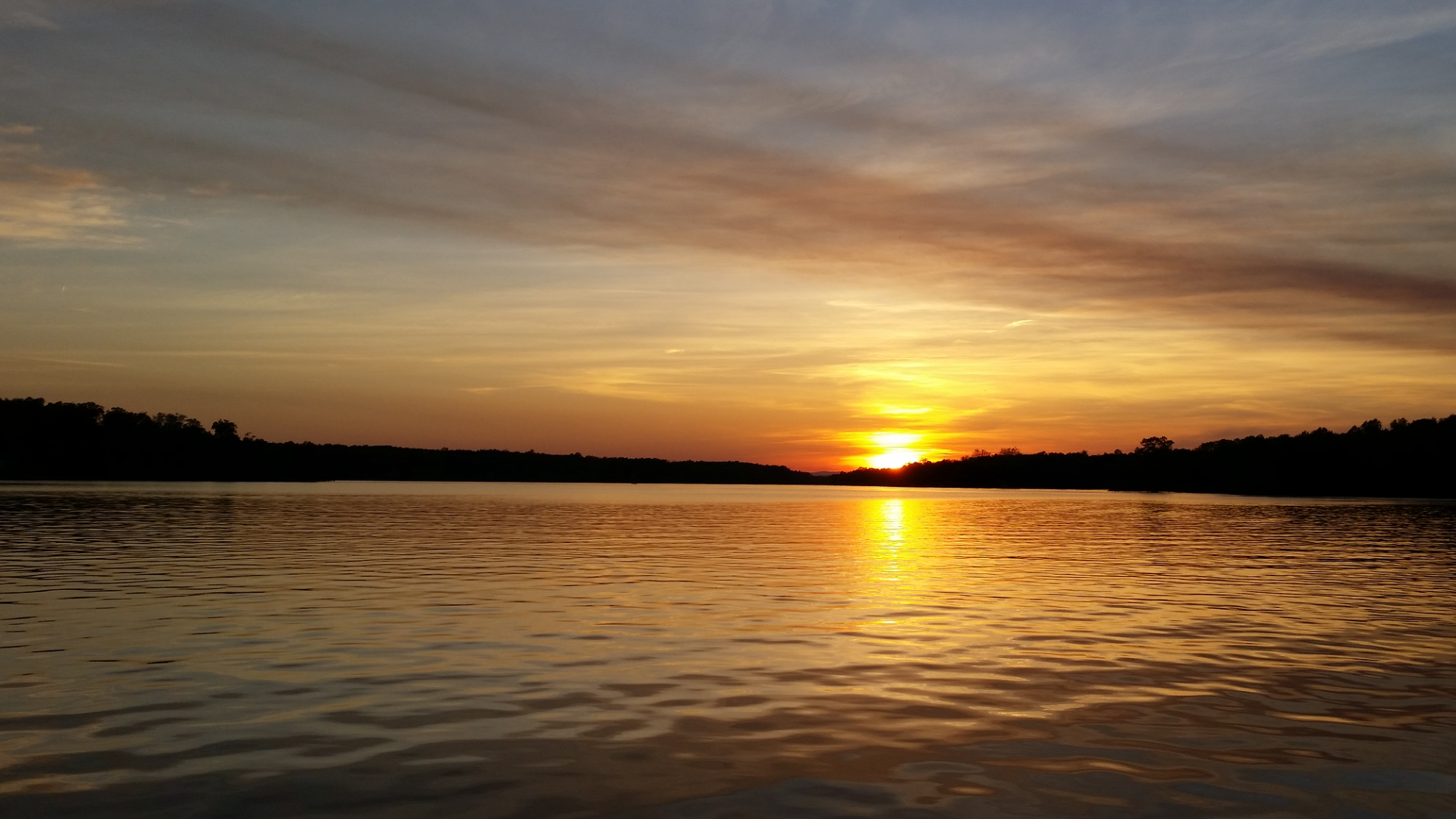 Lake Anna Sunset - Orange Troller LLC